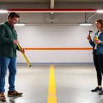 Cómo delimitar una plaza de garaje