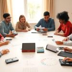 Cálculo de coeficientes en comunidades