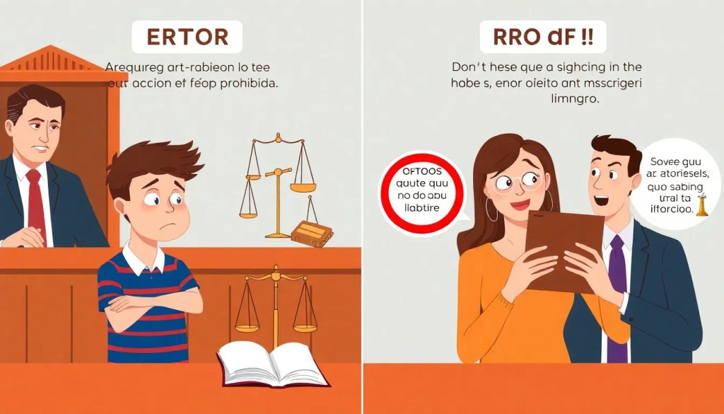Diferencia entre ERROR de PROHIBICIÓN y ERROR de TIPO